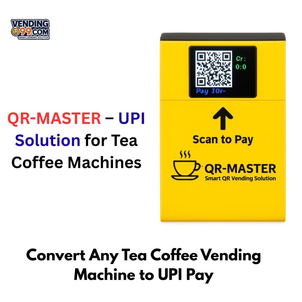 UPI payment System for coffee vending machine