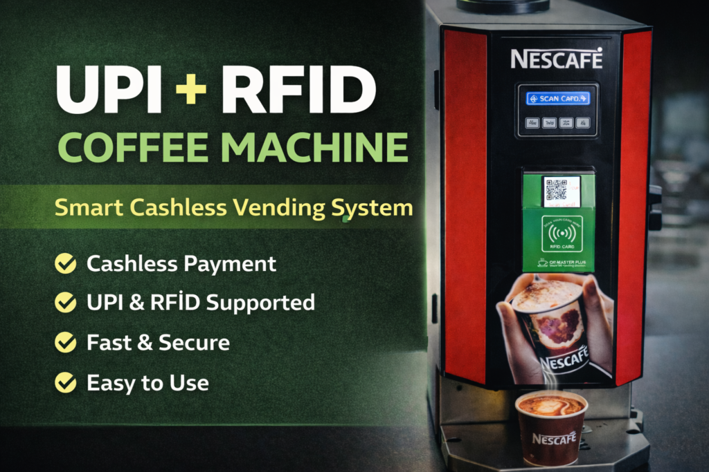 Card & UPI Based Tea Coffee Vending Machine