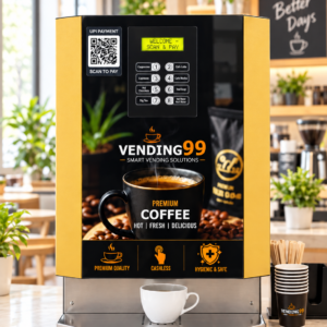 4 Lane UPI Based Tea coffee Vending machine
